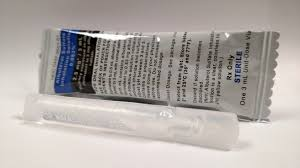 Photo of single dose vial of albuterol sulfate in package
