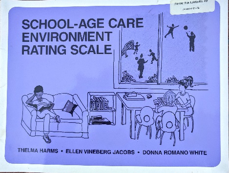 Book cover for School-age care environmental rating scale.