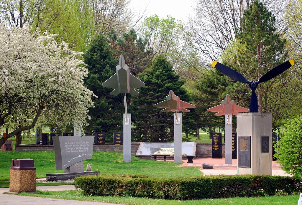 Image showing Memorial Garden for the US Air Forces