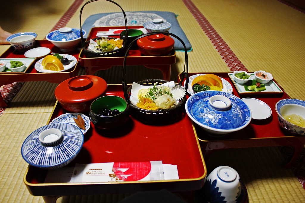 Image showing Vegetarian Meal in a Buddhist Temple