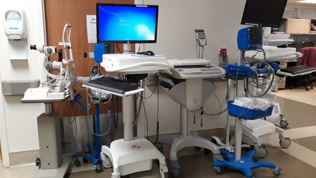 Photo showing various health care equipment
