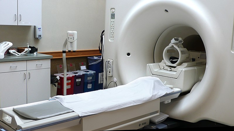 Image showing a Magnetic Resonance Imaging (MRI) Machine
