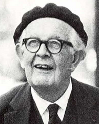 Photo showing Jean Piaget