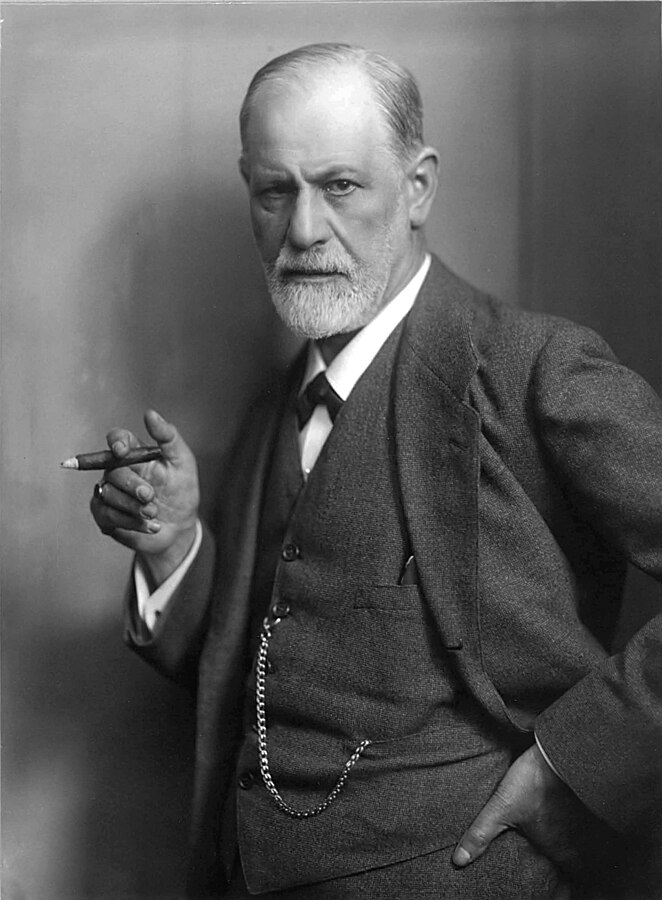 Photo showing Sigmund Freud