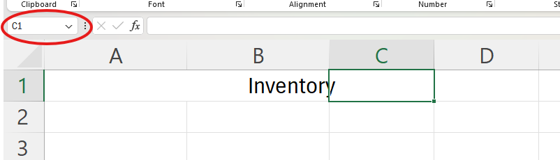 Image showing application of center across selection