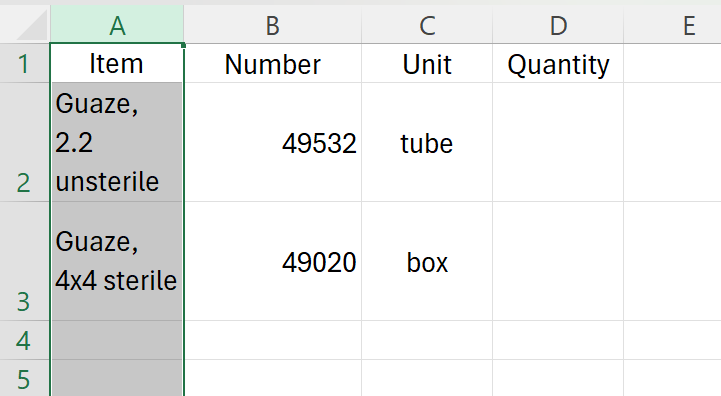 Image showing application of wrap content feature