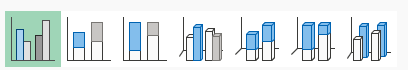 Image showing bar column chart options