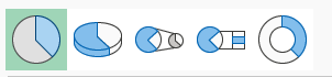 Image showing pie chart options