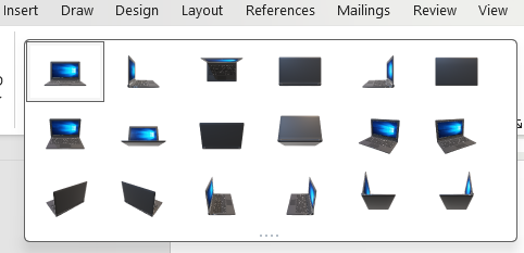 Image showing the 3 D model contextual tab