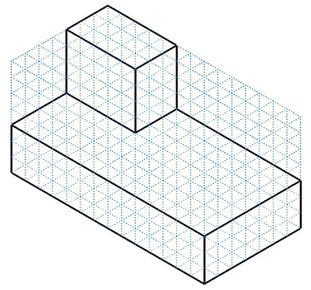 an orthographic sketch one
