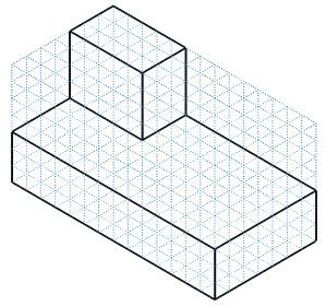 an orthographic sketch one