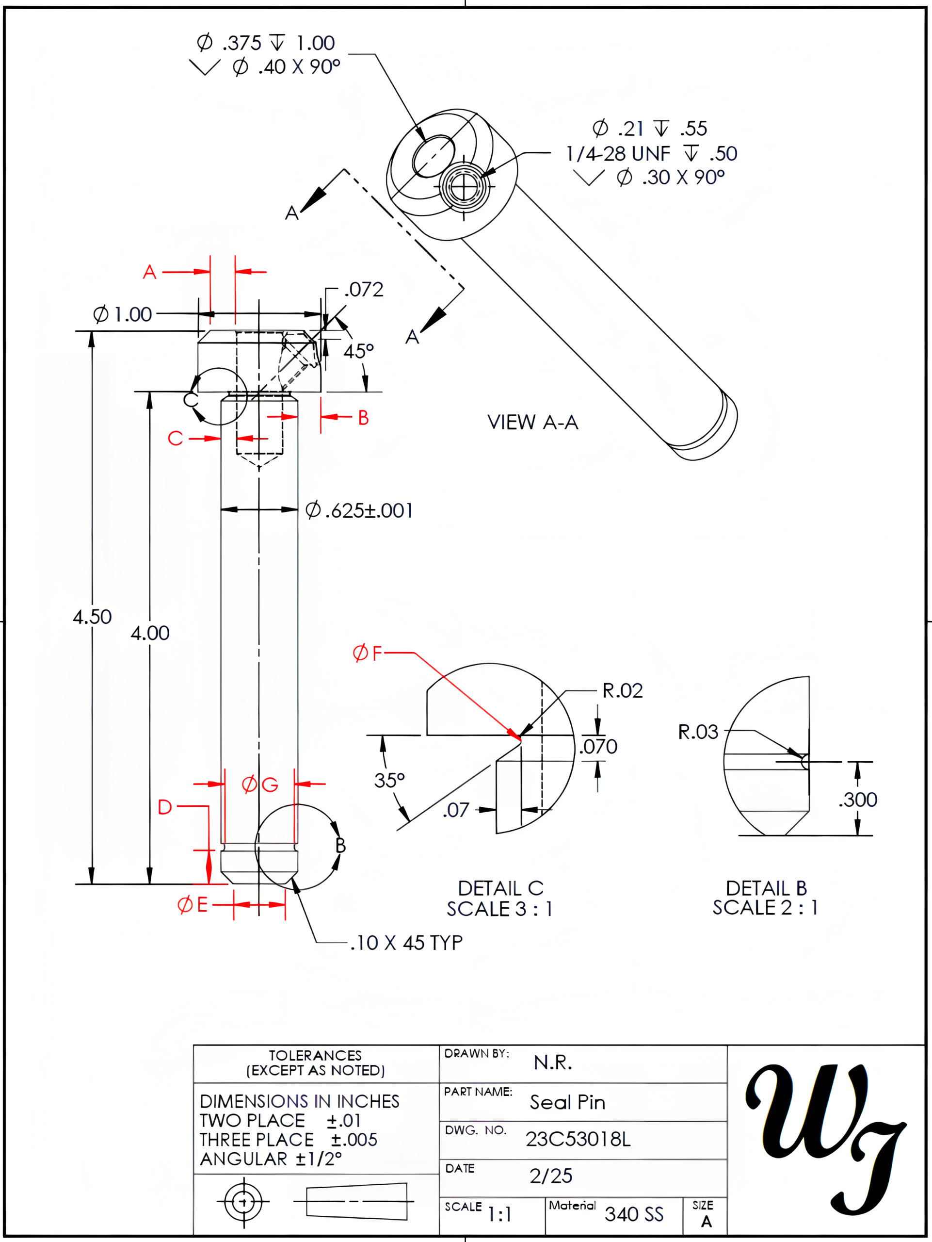Image showing a punch carrier slide drawing