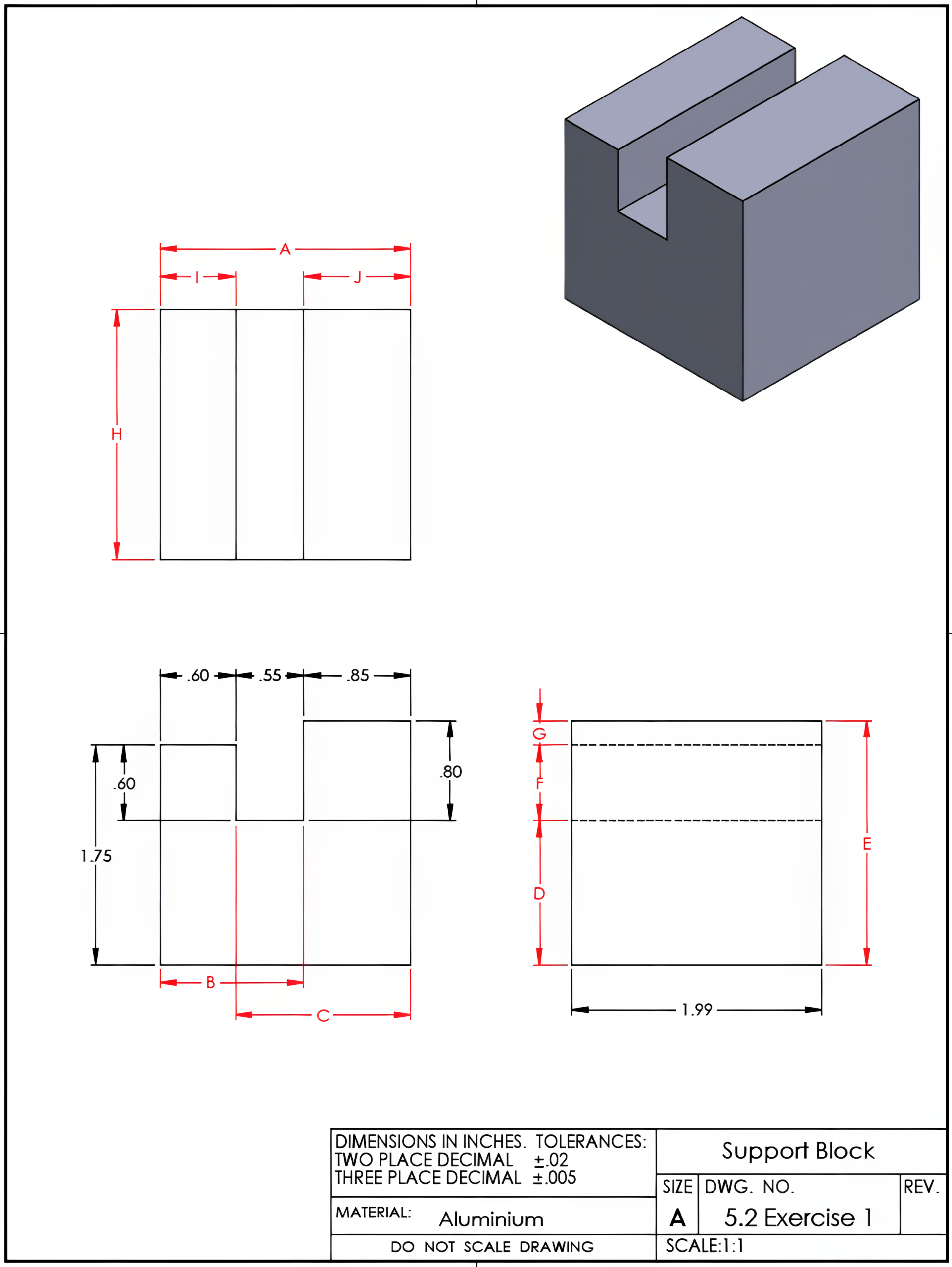 Mark Lorier | CC BY-NC 4.0 Image showing a support block drawing