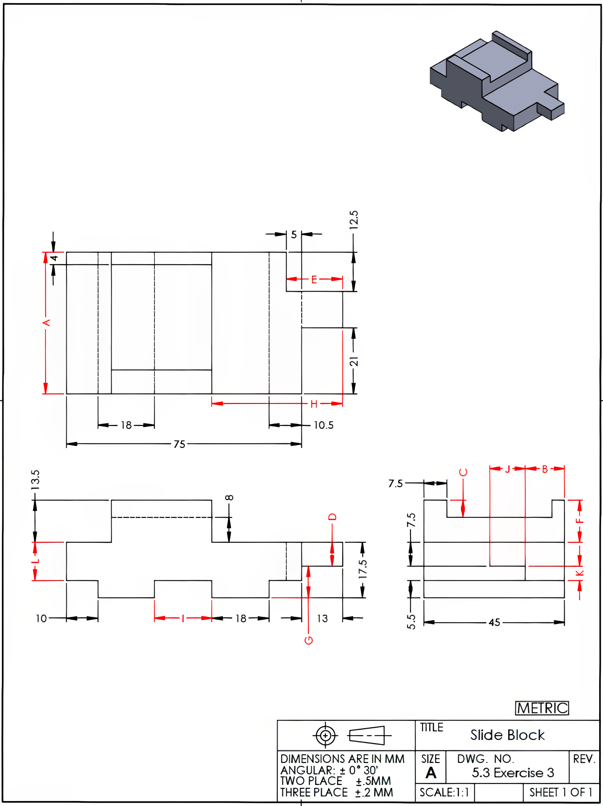 Mark Lorier | CC BY-NC 4.0 Image showing a slide block drawing