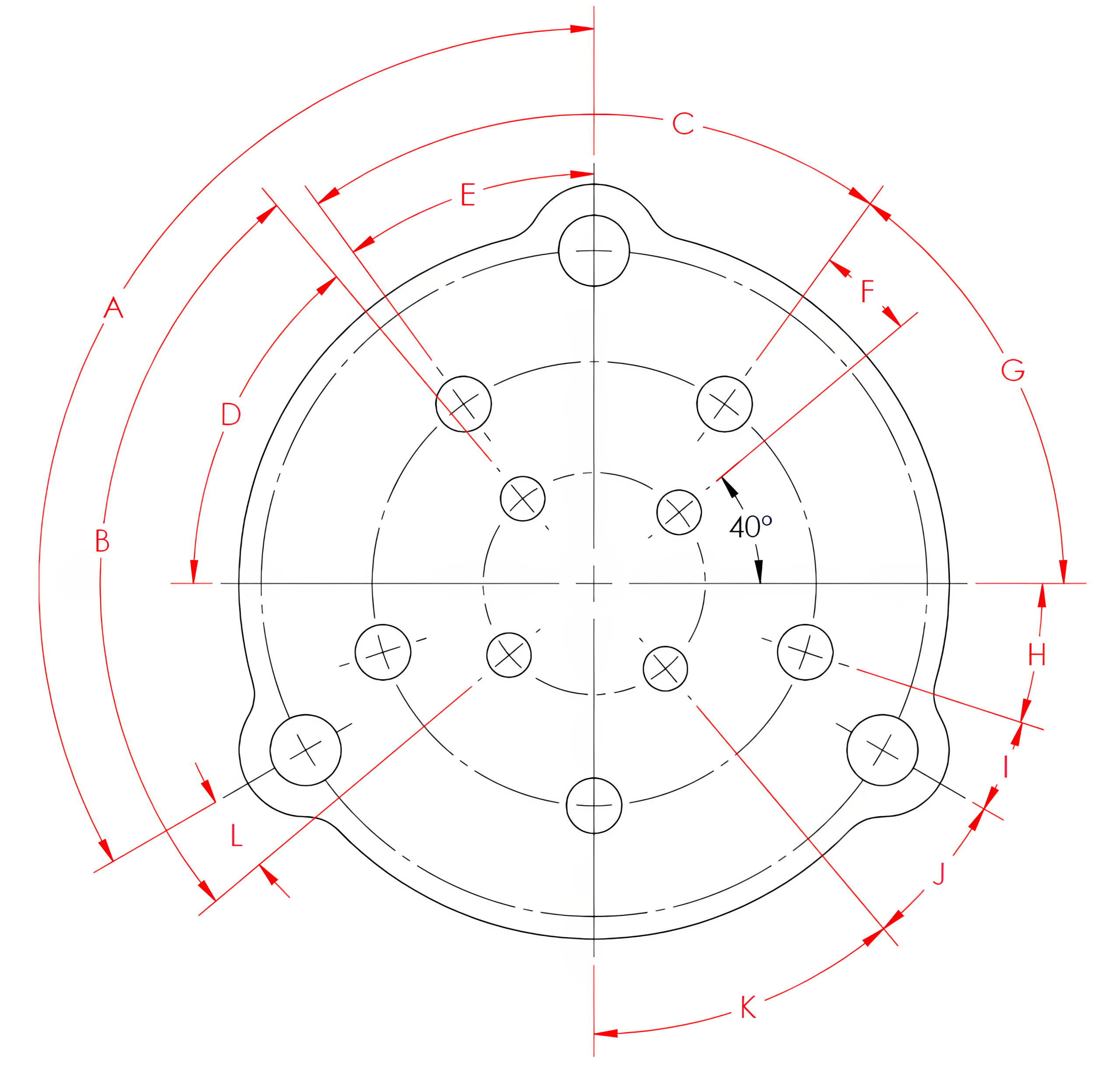 Image showing the angular dimensions of an object
