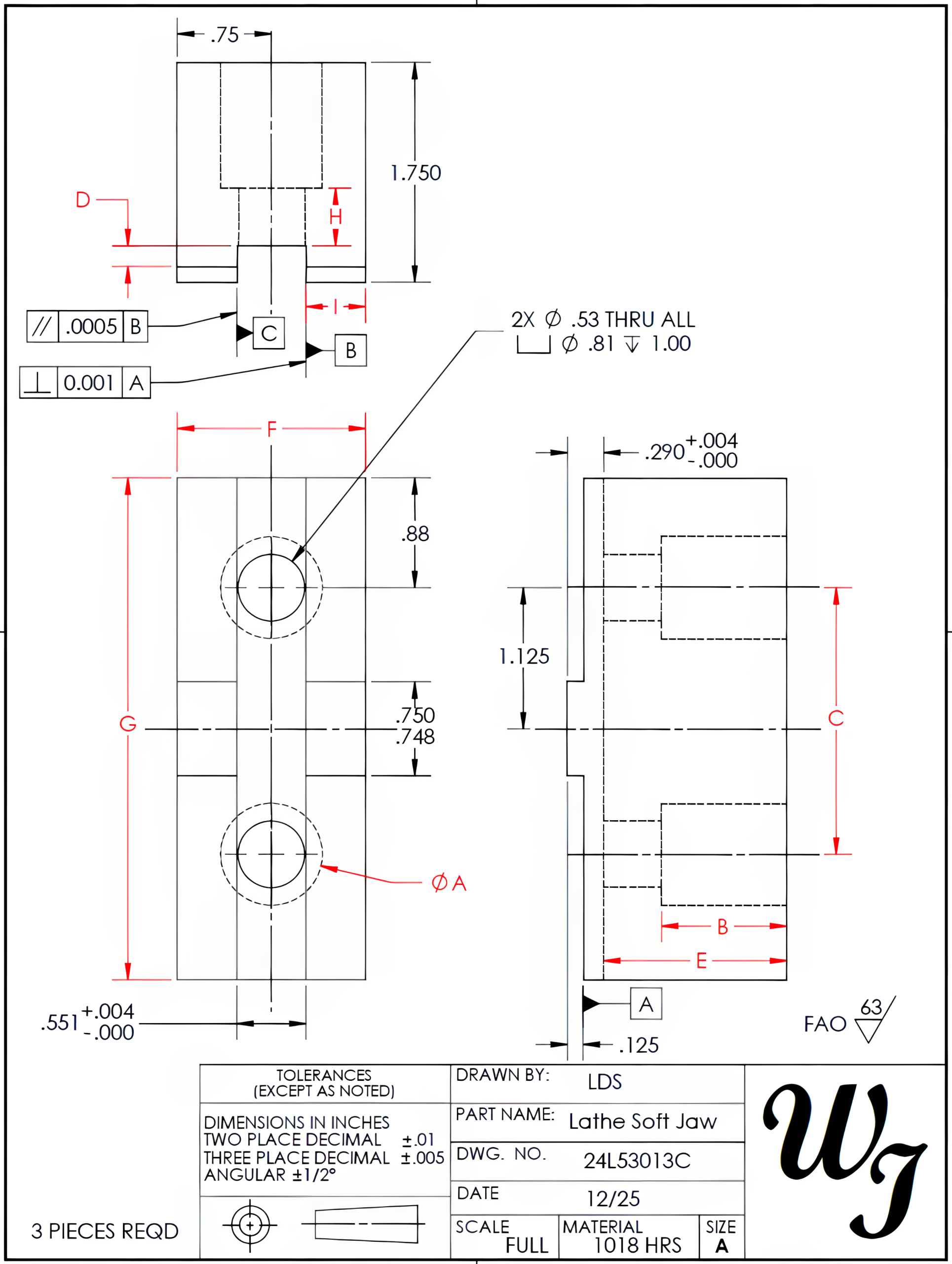 Mark Lorier | CC BY-NC 4.0 Image showing a soft jaw drawing