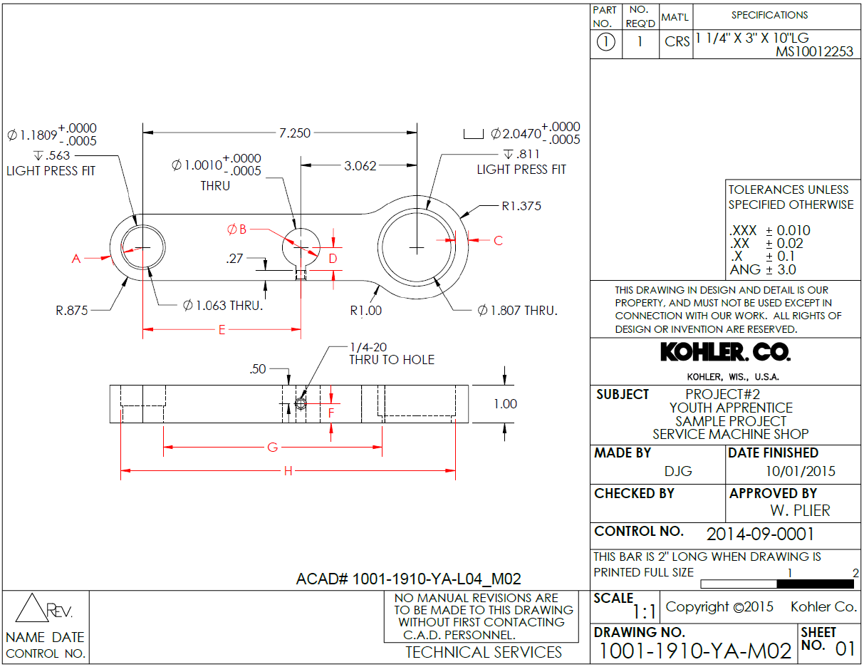 Mark Lorier | CC BY-NC 4.0 Image showing a kohler company object drawing