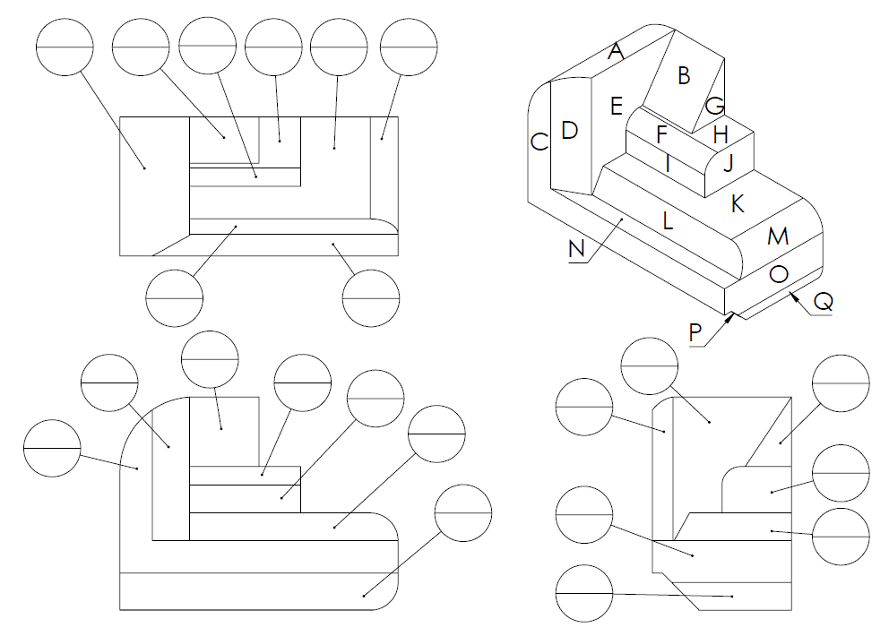 Image showing an isometric drawing for exercise twelve three two