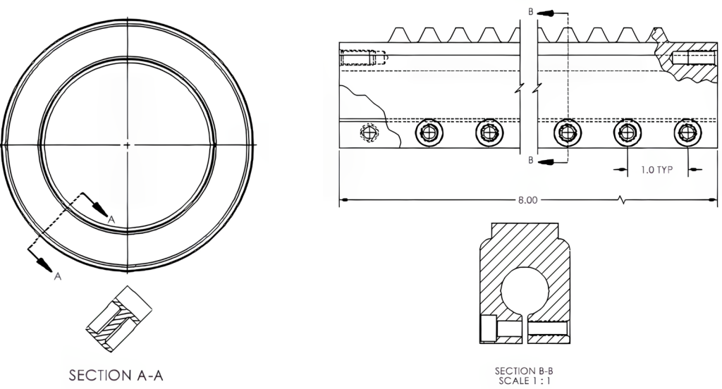 a Removed section