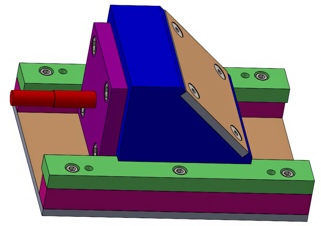 Subassembly drawing with a larger assembly