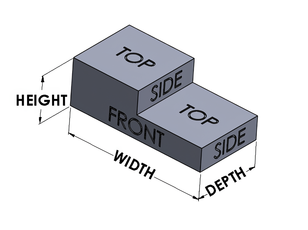 A pictorial drawing