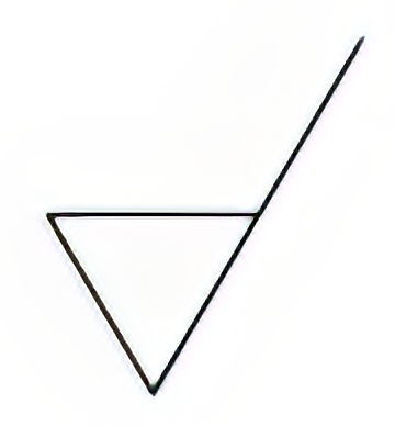 Machining required symbol