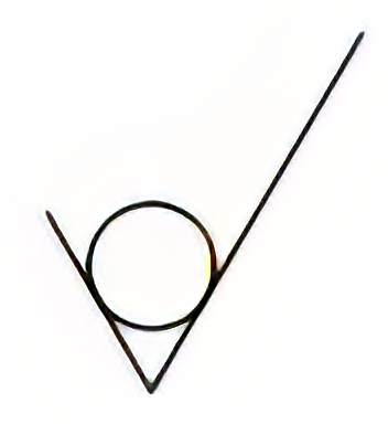 no material may be removed symbol