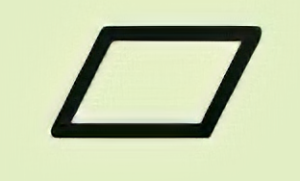 a parallelogram for flatness
