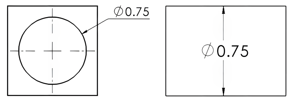 diameter symbols