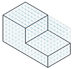 Image showing an isometric sketch