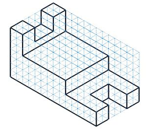 Image showing an isometric sketch five