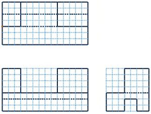 Image showing answer key for orthographic sketch 4