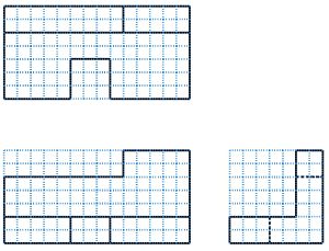 Image showing answer key for orthographic sketch 5