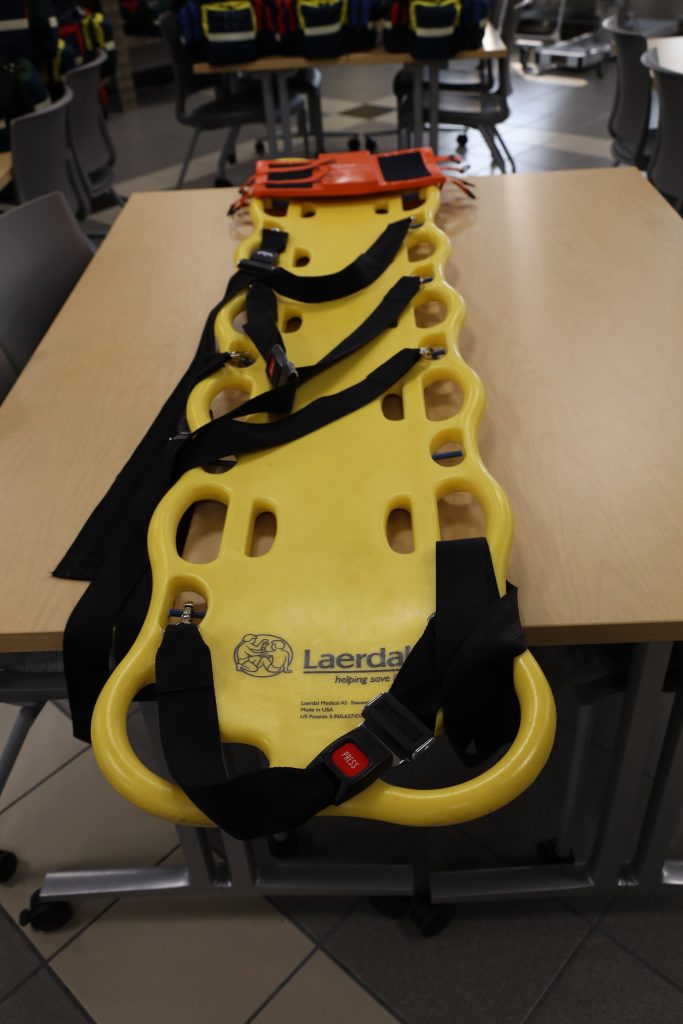 a long spine board