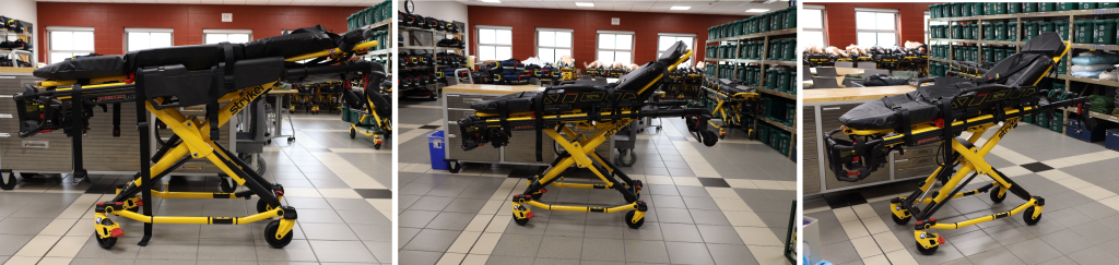 Wheeled stryker brand stretcher